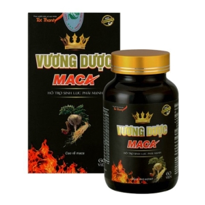 Vương Dược Maca tăng cường sức khỏe sinh lý nam, Hộp 60 viên