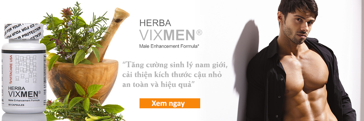 Herba Vixmen tăng cường sức khỏe sinh lý nam và kích thước cậu nhỏ
