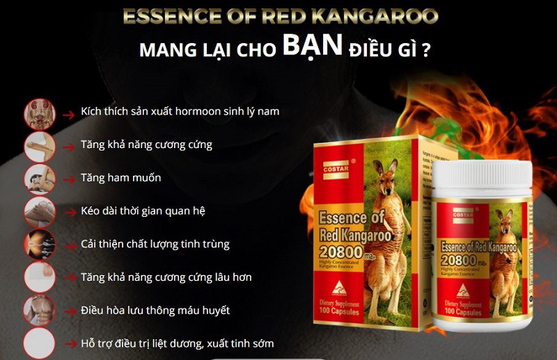 Những tác động tích cực mà Essence Of Red Kangaroo mang lại