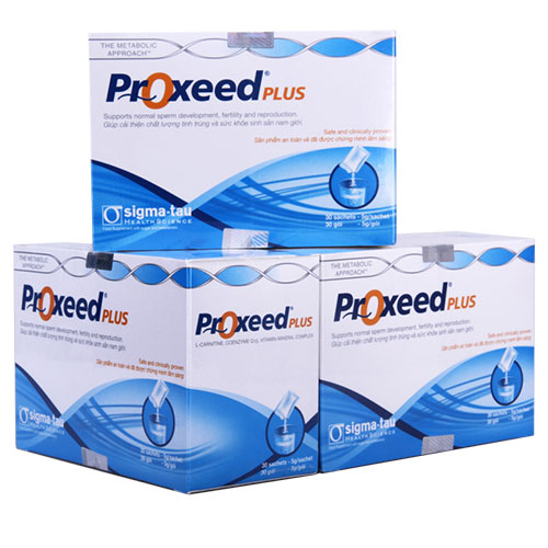 Proxeed Plus với các thành phần là vitamin và khoáng chất