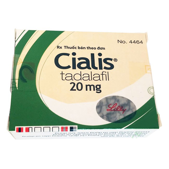 Thành phần chính của Cialis là Tadalafil 20mg