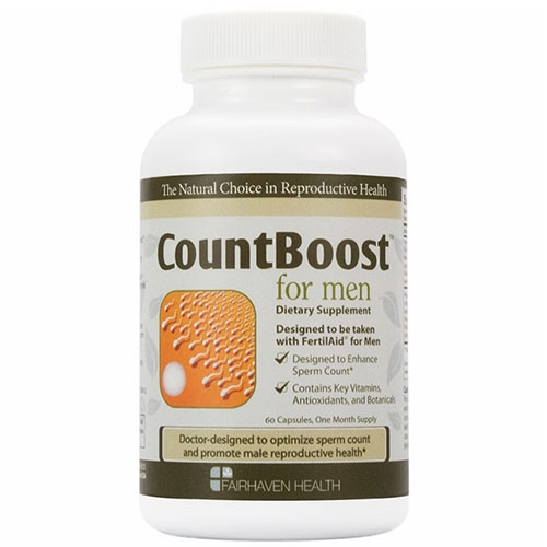 CountBoost for Men tăng cường số lượng tinh trùng ở nam giới