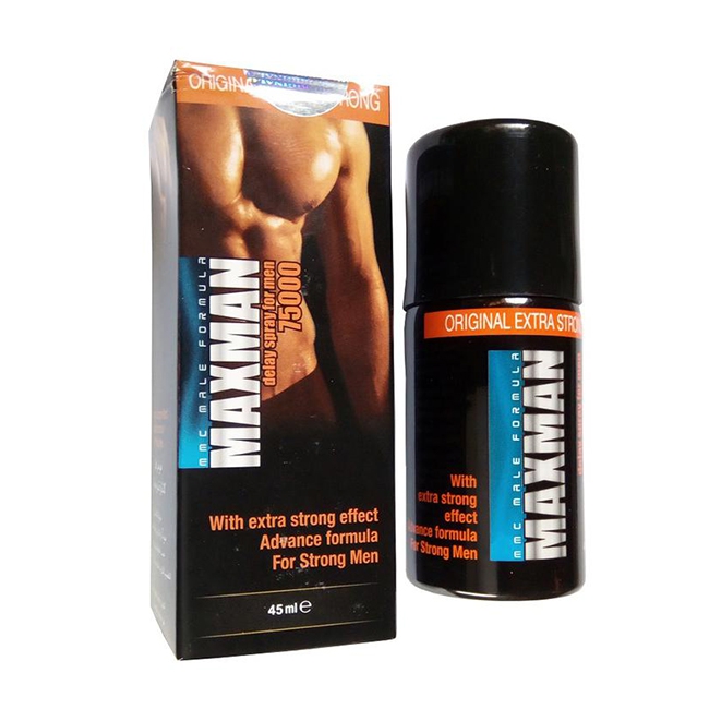 Chai xịt kéo dài thời gian MaxMan Delay Spray For Men, 45 ml