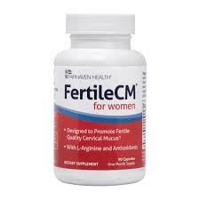 Fairhaven Health FertileCM For Women tăng chất nhầy cổ tử cung nâng cao khả năng thụ thai