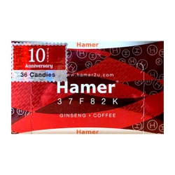 Kẹo sâm Hamer Ginseng & Coffee giúp tăng cường sức khỏe sinh lý 36 Viên