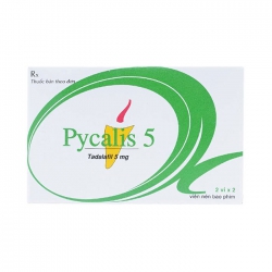 Thuốc cường dương Pycalis 5mg, Hộp 2 viên ( HẾT HÀNG)