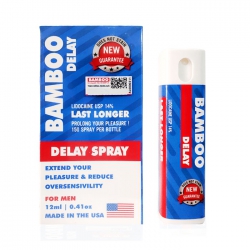 Xịt chống xuất tinh sớm Bamboo Delay Spray USA, Chai 12ml