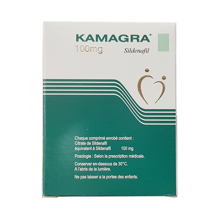 Thuốc cường dương Kamagra 100mg - Hộp 04 viên